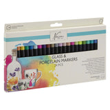 Creative craft group glass and porcelain markers, 24 pcs.