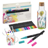 Creative craft group glass and porcelain markers, 24 pcs.