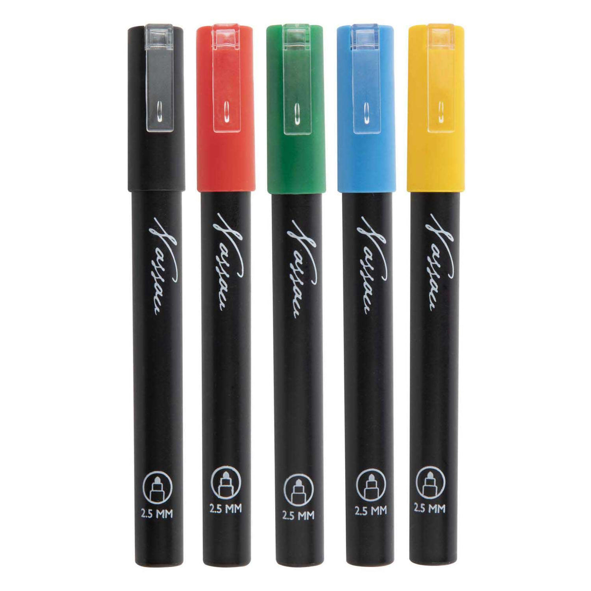 Kreative Bastelgruppenstifte, Acrylmarker, 5 Stück, 13 x 19 x 2,5 cm | 3 Stück