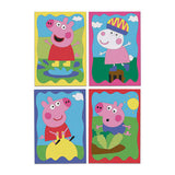 Kreativ håndværksgruppe peppa pig sandmaleri, 16 stk.
