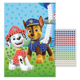 Creative craft group moxy paw patrol bead art - a5 size