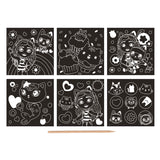 Cartes Scratch Cart Scratch Cards de Creative Gabby's Poppenhuis, 7DLG.