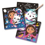 Creative craft group scratch cards gabby's dollhouse set, 7 pcs.