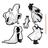 Creative Craft Group Scratch Art Stickers - Frozen, 6dlg.