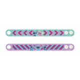 Creative Craft Group Stitch Diamond Painting Bracelet 2 pieces