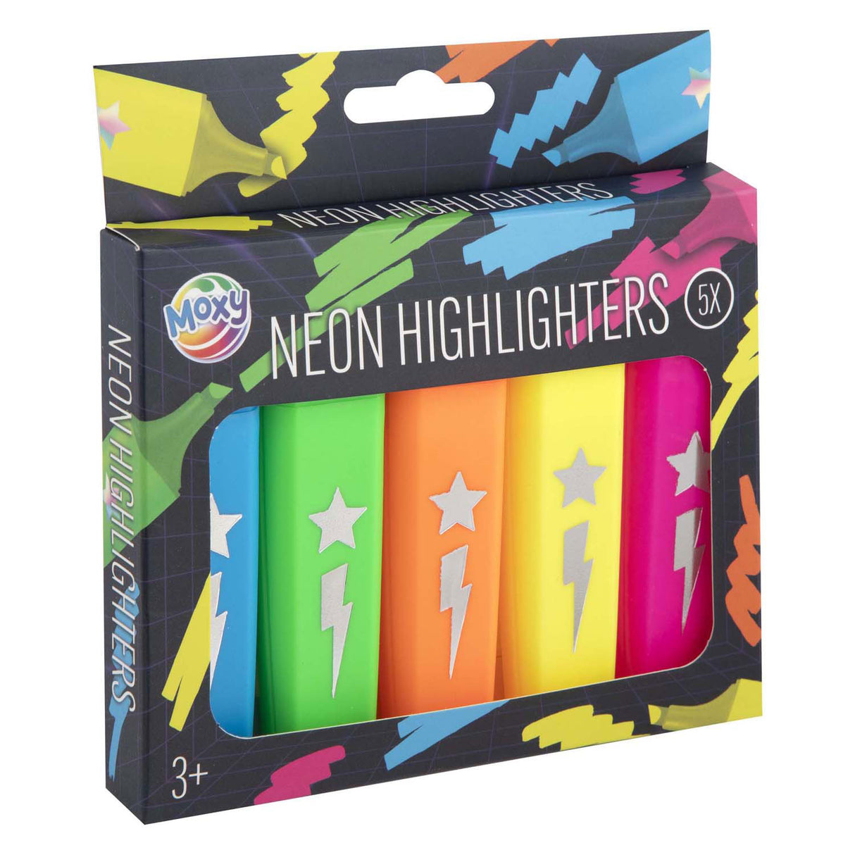 Creative craft group highlighters neon, 5 pcs.