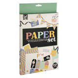 Creative craft group craft paper with print mixed A4