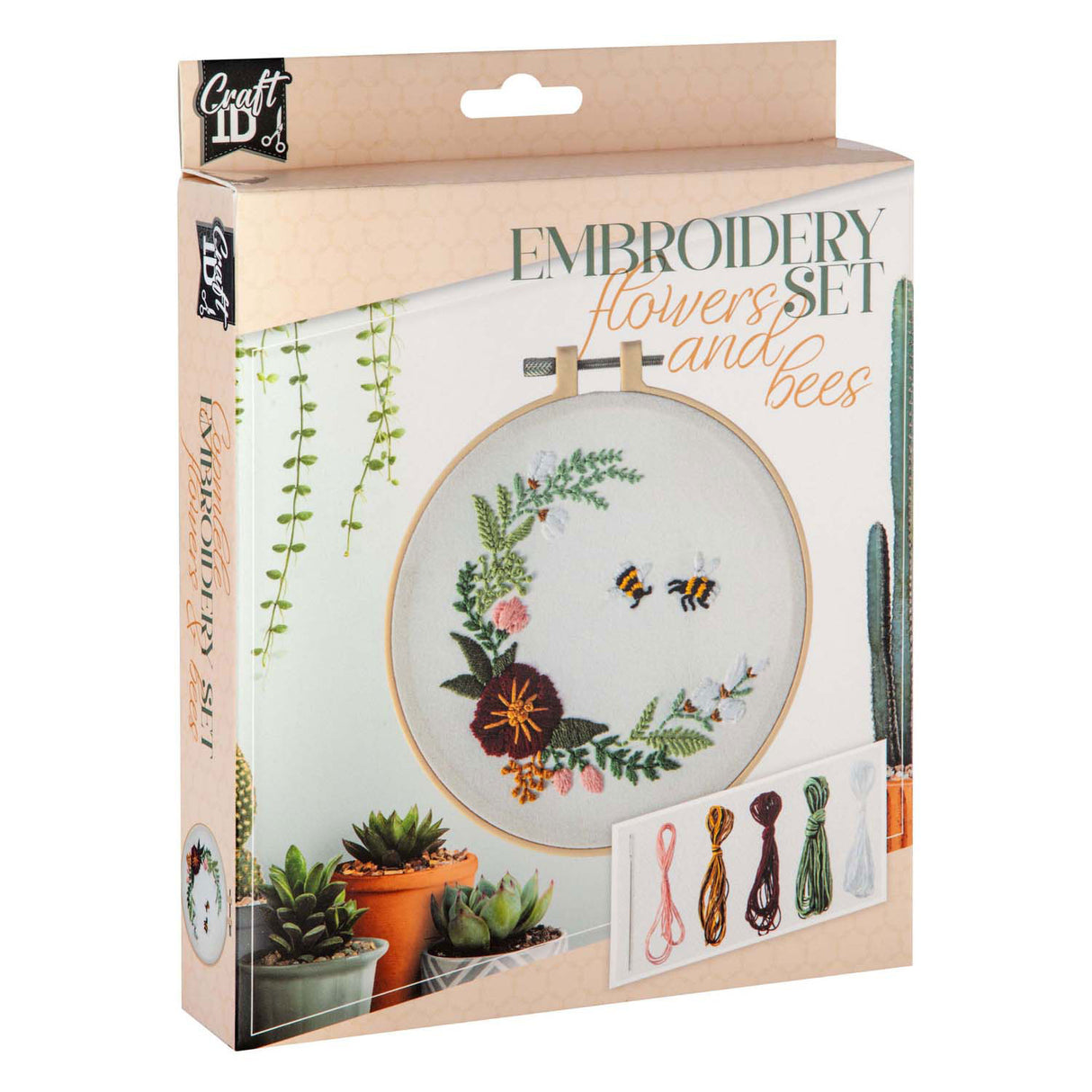 Kreative Handwerksgruppe Stickerei Set Blumen Beejes