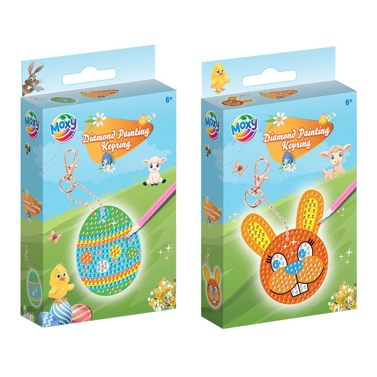 Creative Craft Group Diamond Painting Keychain Make Easter