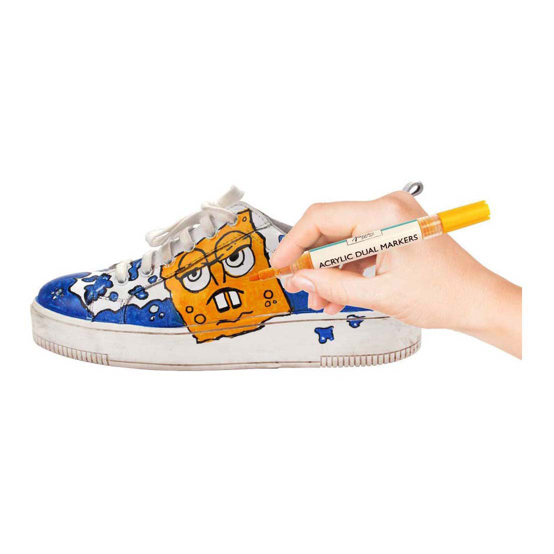 Nassau dual acrylmarkers 6 stuks