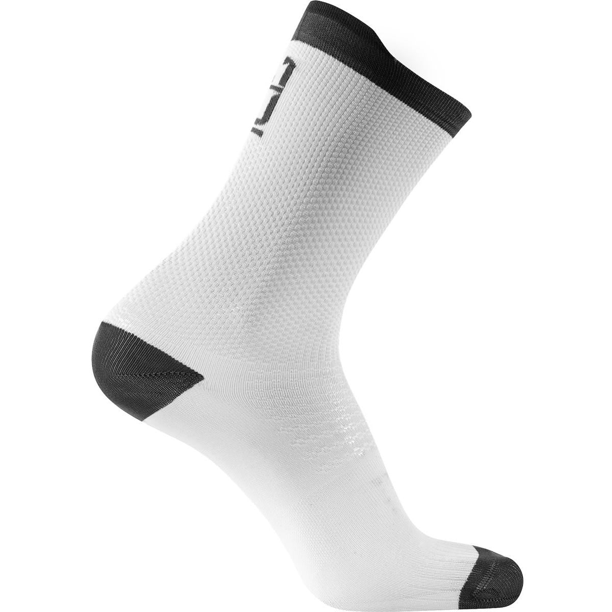 Sidi sock Knitted sock 18cm - no. 381 white black