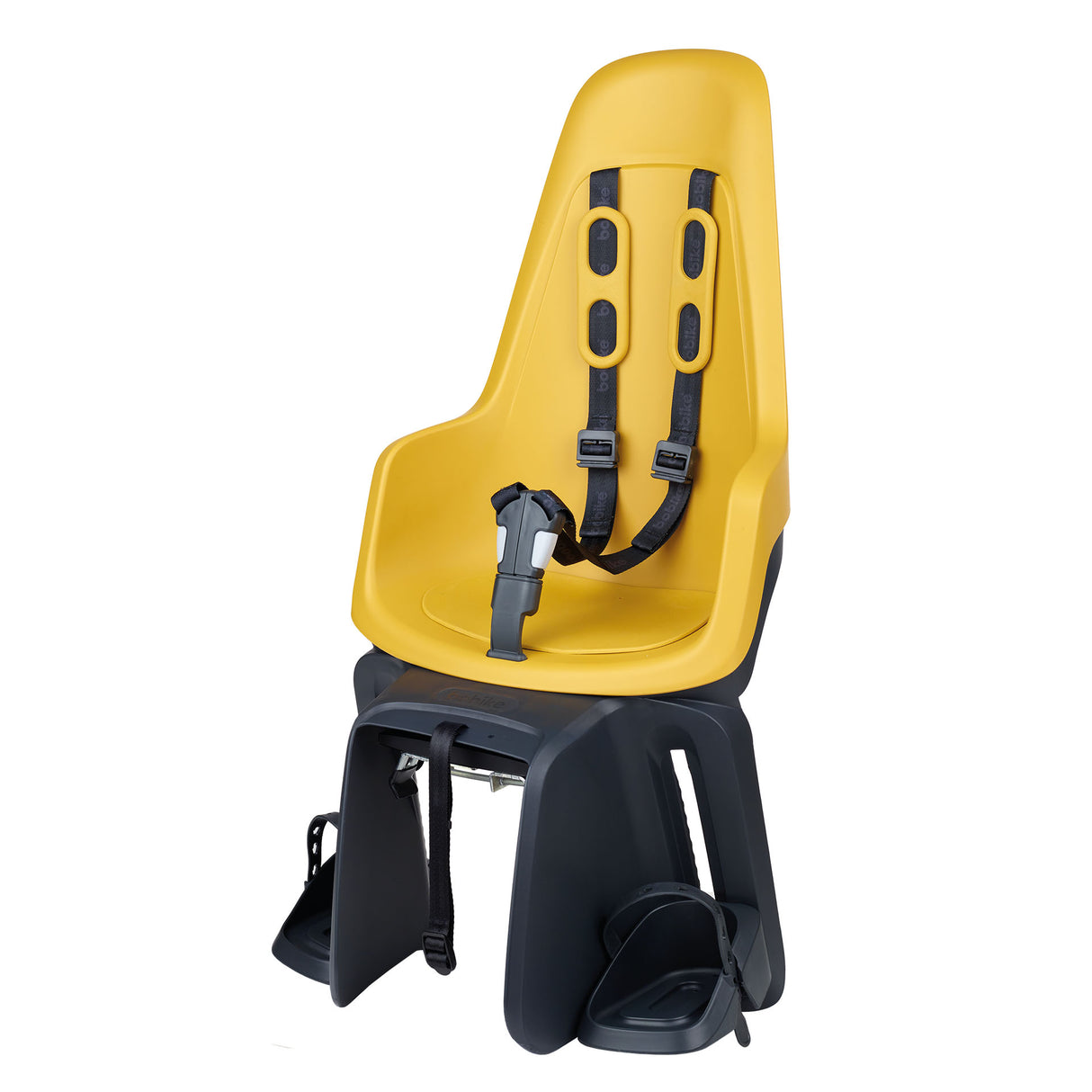 Bobike child seat behind One Maxi E -BD - Mighty Mustard