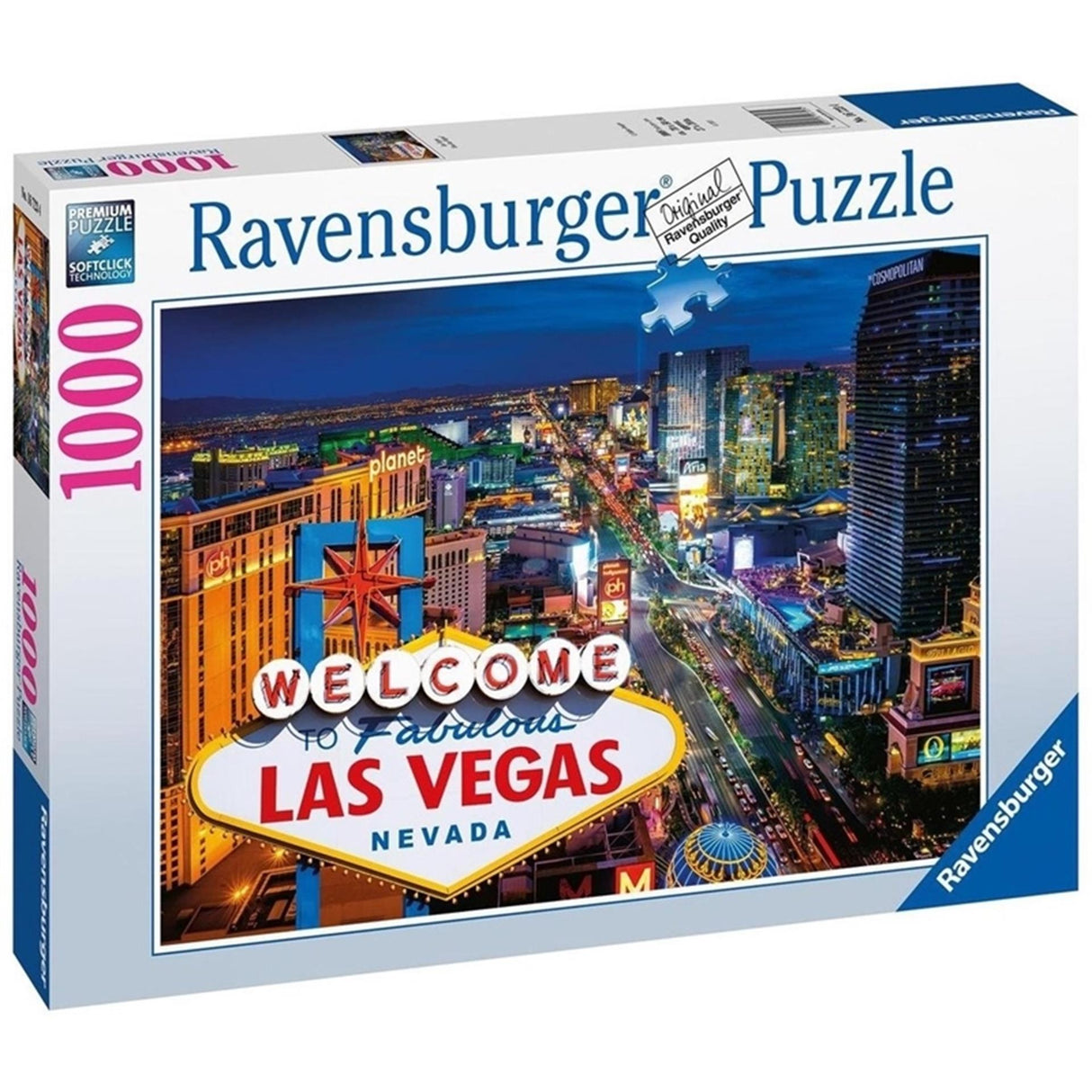 Ravensburger puzzel 1000pcs faboulus las vegas