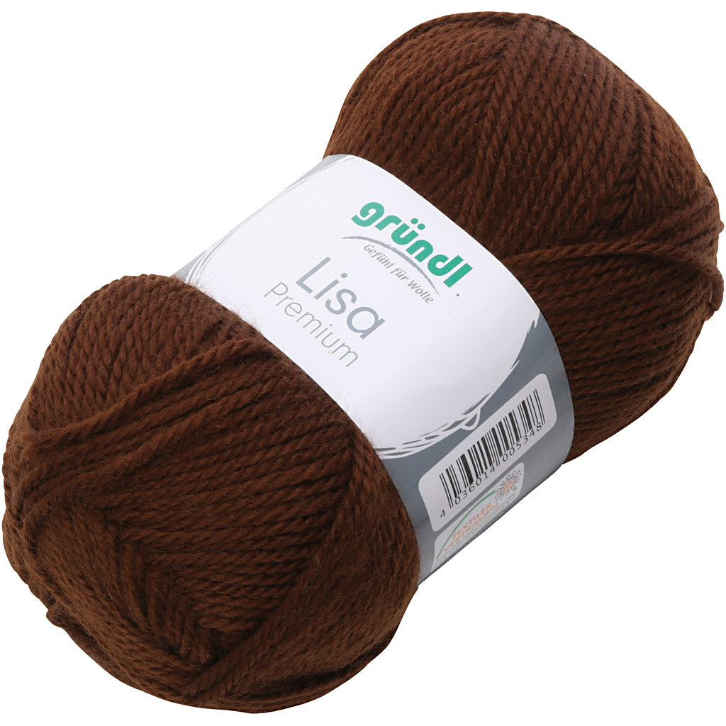 Brown, 50 gr 1 ball