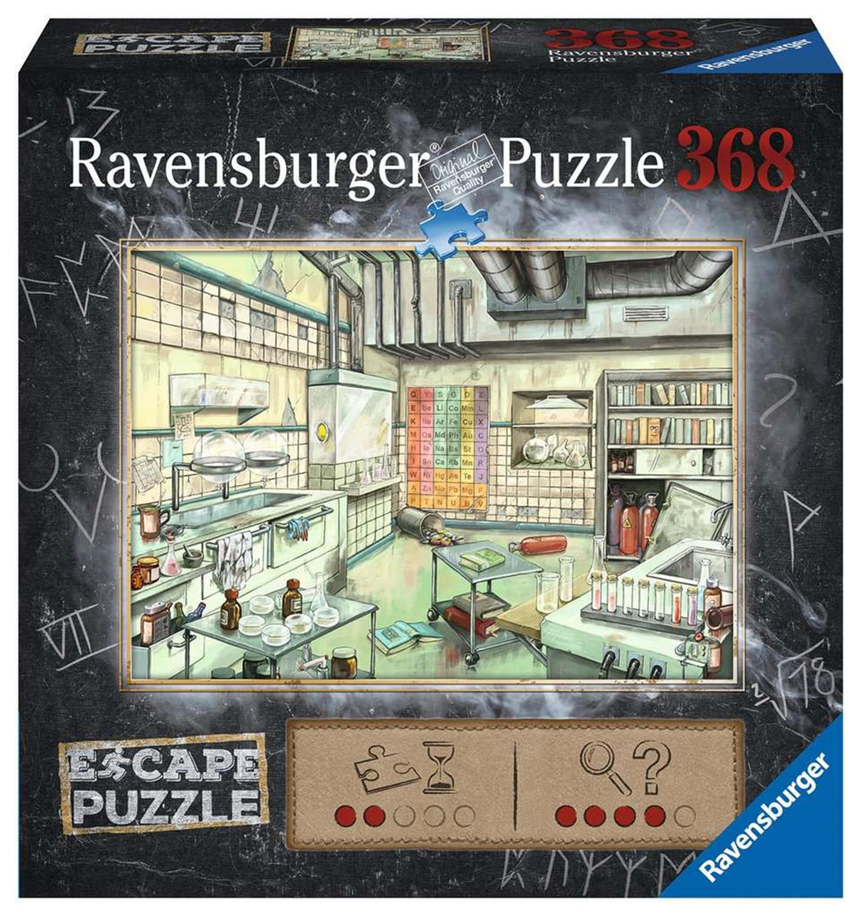Ravensburger escape puzzel chemistry lab