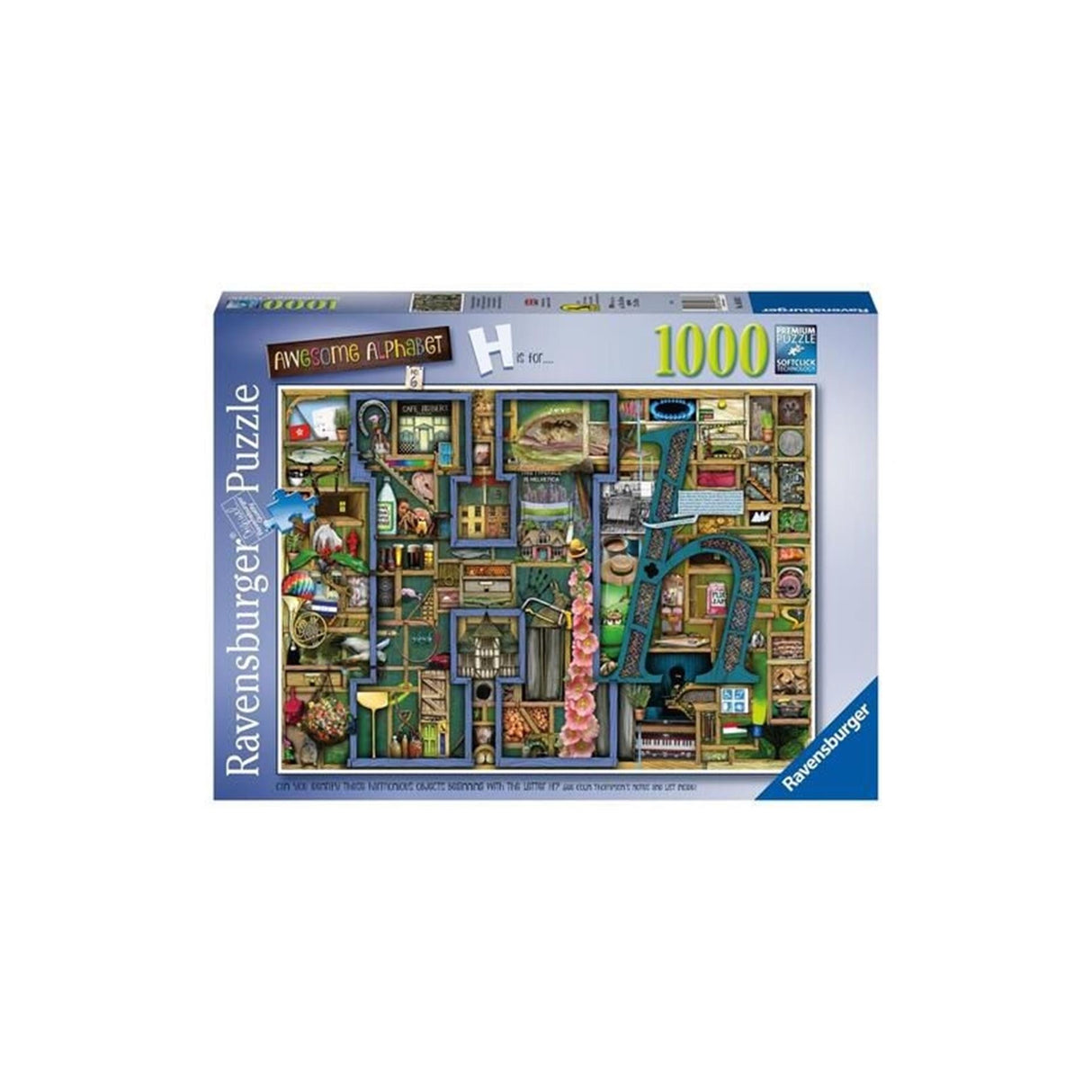 Ravensburger puzzel 1000 pcs thompson's alphabet