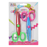 Forbici dentellatrici per gruppi creativi, 2 pz.