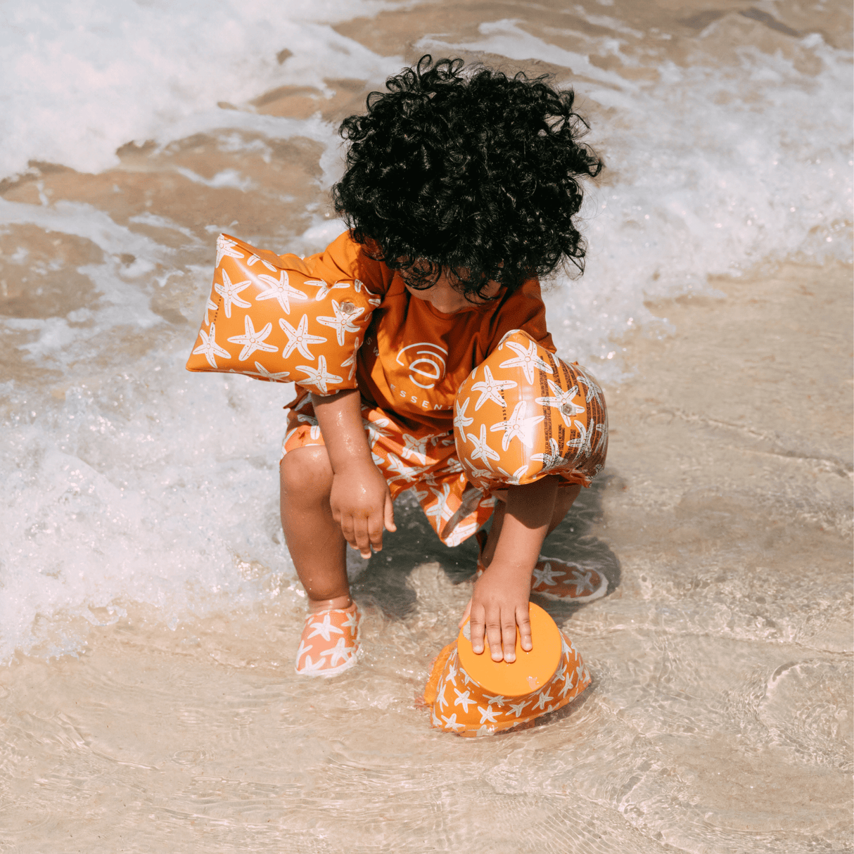 Seastar | Orange swimming bands 2-6 years old