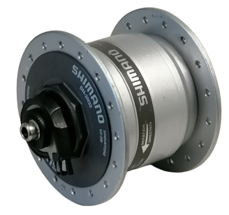 Shimano Hub Dynamo 6V 3 WATT 36 Luknjenje Hub Silver