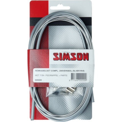 Zavorni kabel Universal 1,70 metra siva