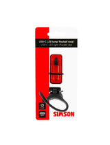 Simson USB-C LED-lampe 'lomme' rød
