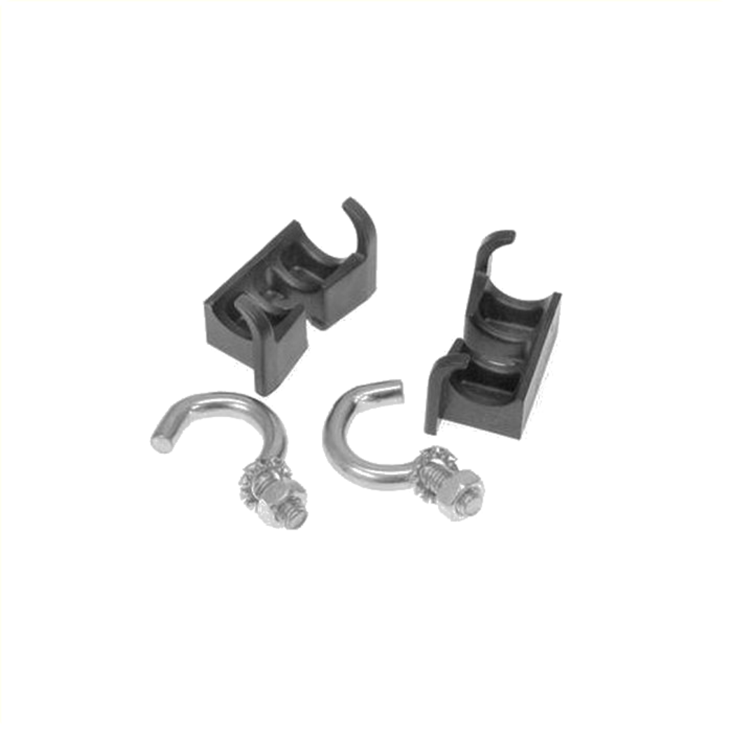 Conjunto de montagem de bicicleta AXA 12-14mm preto