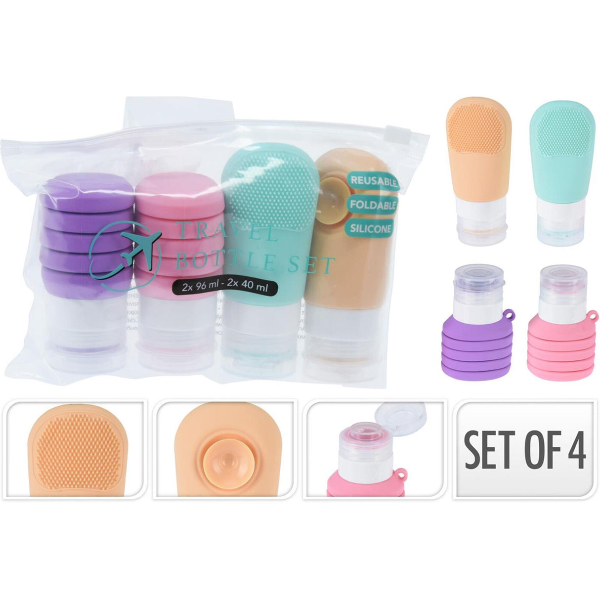 Reisset 5-delig tubes