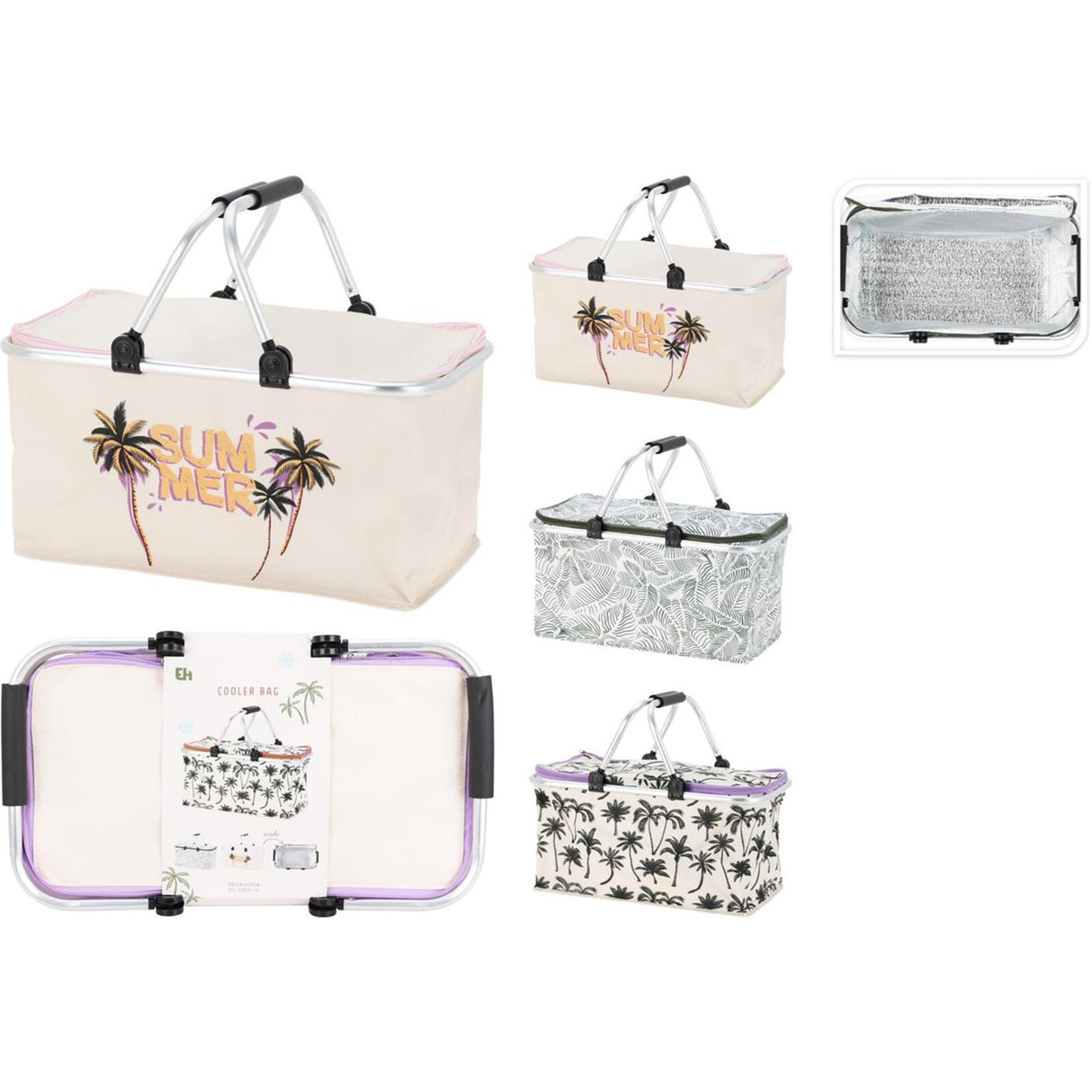 Excellent houseware koeltas 35l 48x28xh24cm 3 ass.