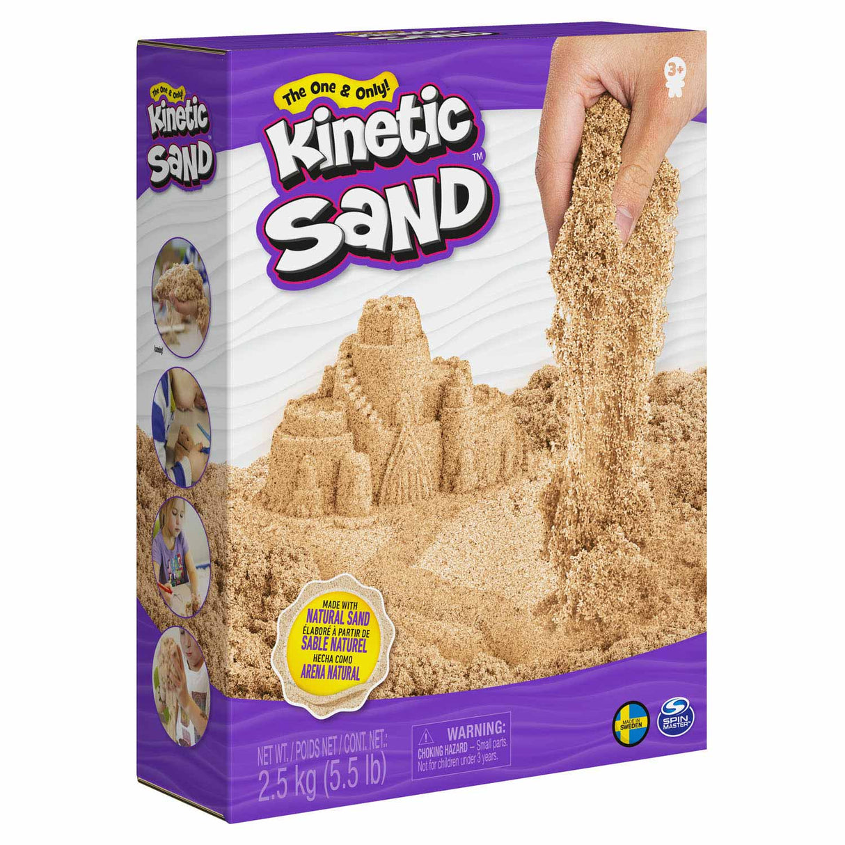 Kinetic Sand Brown 2.5 kg
