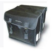 Basil Mara XL Dvojitá taška na kole - 35L - Voda - Reflektor - odrážet - černá