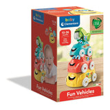 Clementoni Stacking Tower Vehicles, 4pcs.