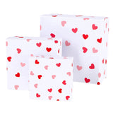 Giftbox paper set of 3 white red