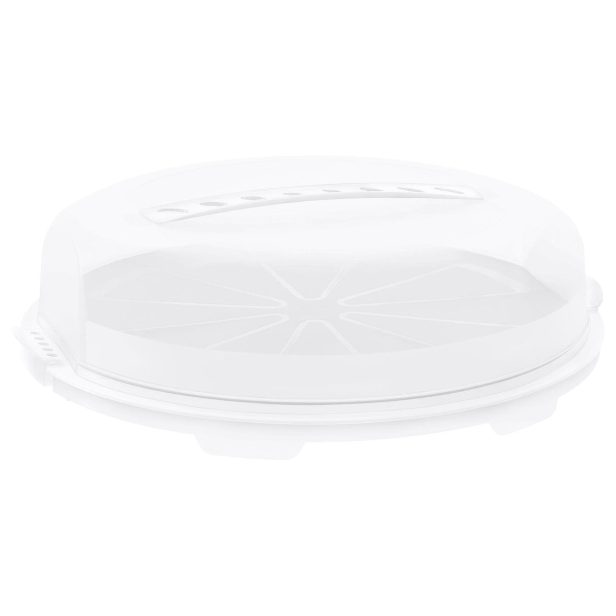 Scatola per torte Rotho Fresh 35,5 cm bianco trasparente