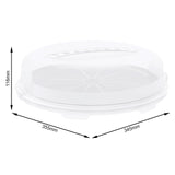 Scatola per torte Rotho Fresh 35,5 cm bianco trasparente