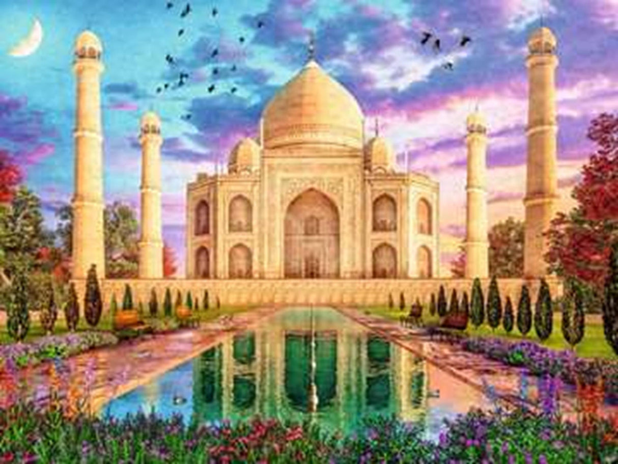 Ravensburger betoverende taj mahal puzzel 1500pcs