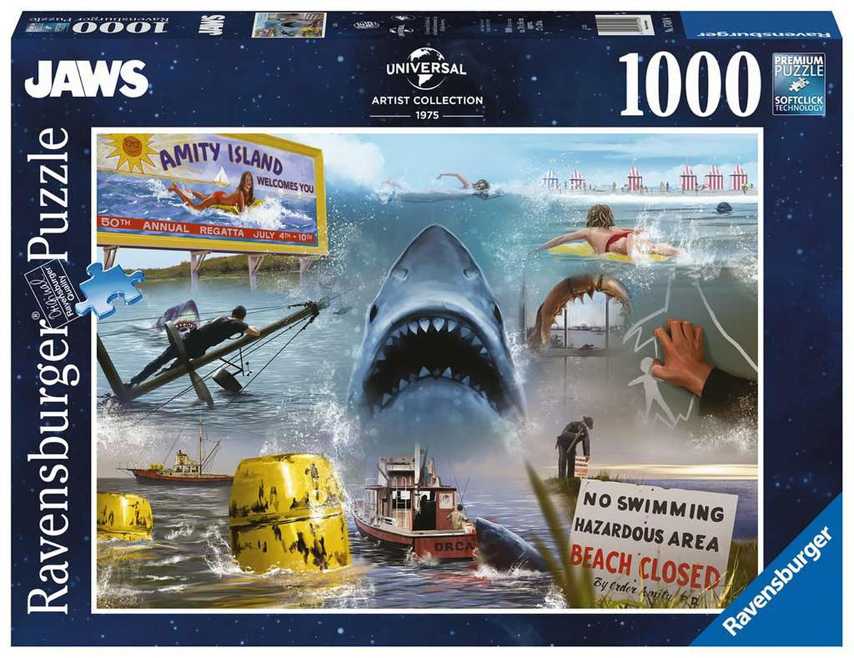 Ravensburger jaws puzzel 1000 stukjes