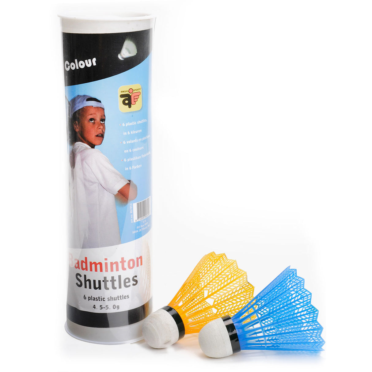 6 Plastik Shuttlos an Tube - Faarf