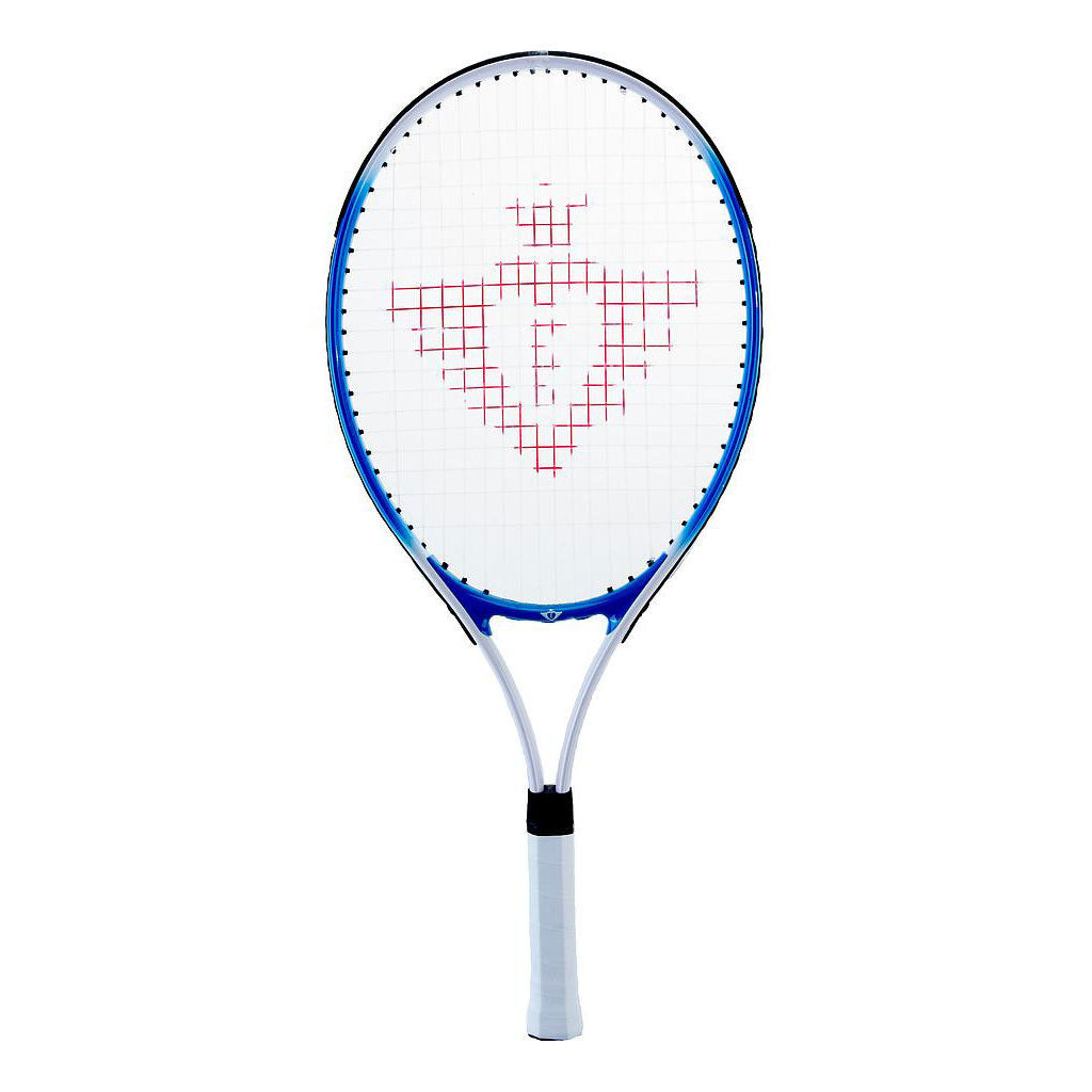 Tennis Racket with Cover and 2 Balls - Blue