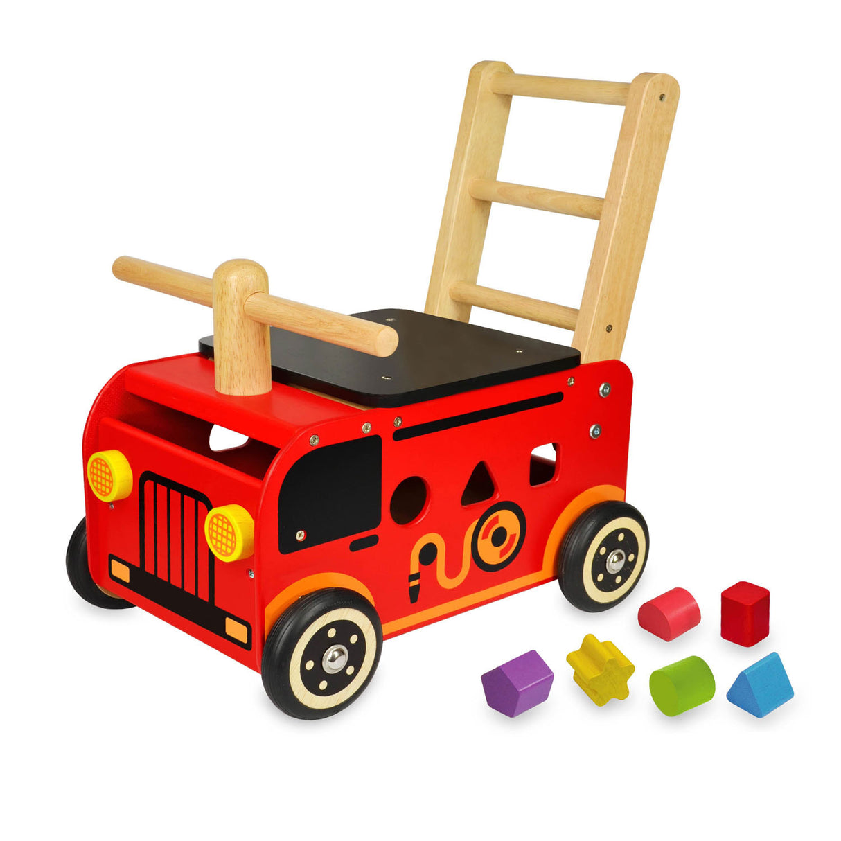 I'm toy push-along fire truck