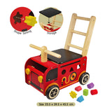 I'm toy push-along fire truck