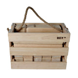 Kubb in wooden box