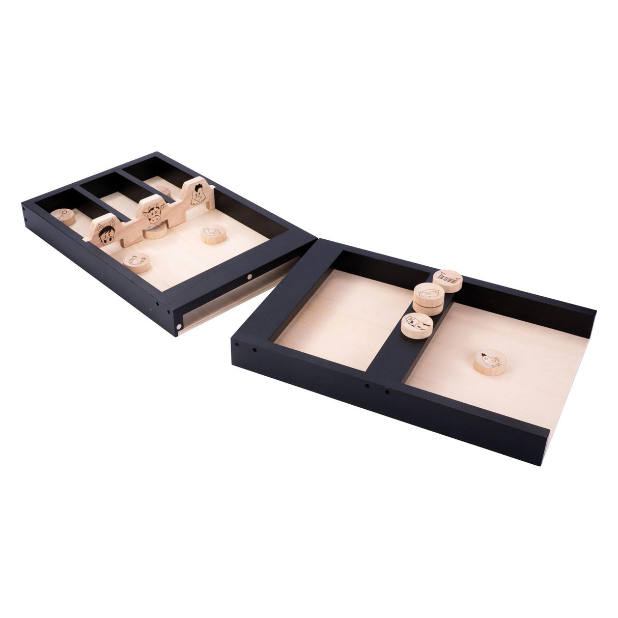 Wooden Children's Shuffleboard Animals, 80cm