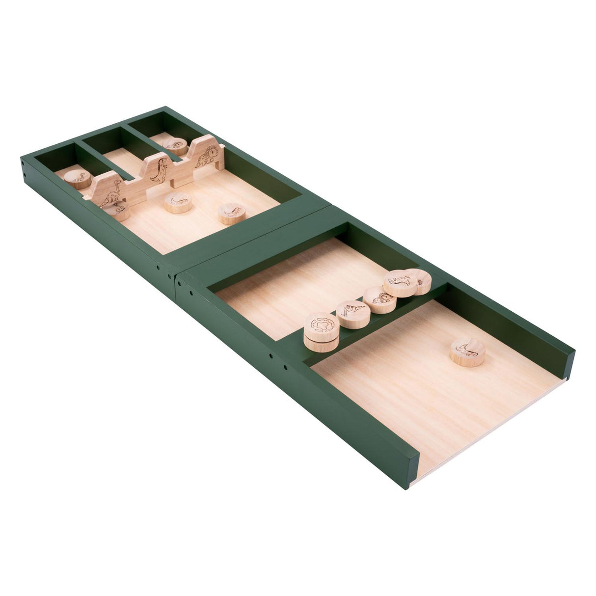 Shuffleboard per bambini in legno, 80 cm