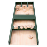Dřevěné dětské shuffleboard dino, 80 cm