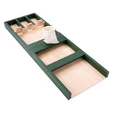 Dřevěné dětské shuffleboard dino, 80 cm