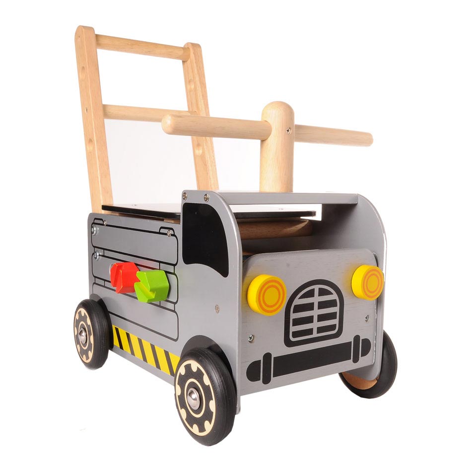 Jsem hračka Run Push Wagon Construction
