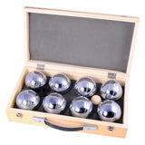 Jeu de Boulles en una maleta de lujo, 8 bolas