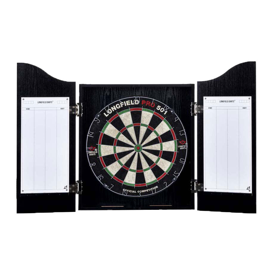 Abi Wooden CNET se sisal Dartboard vč. Dartset
