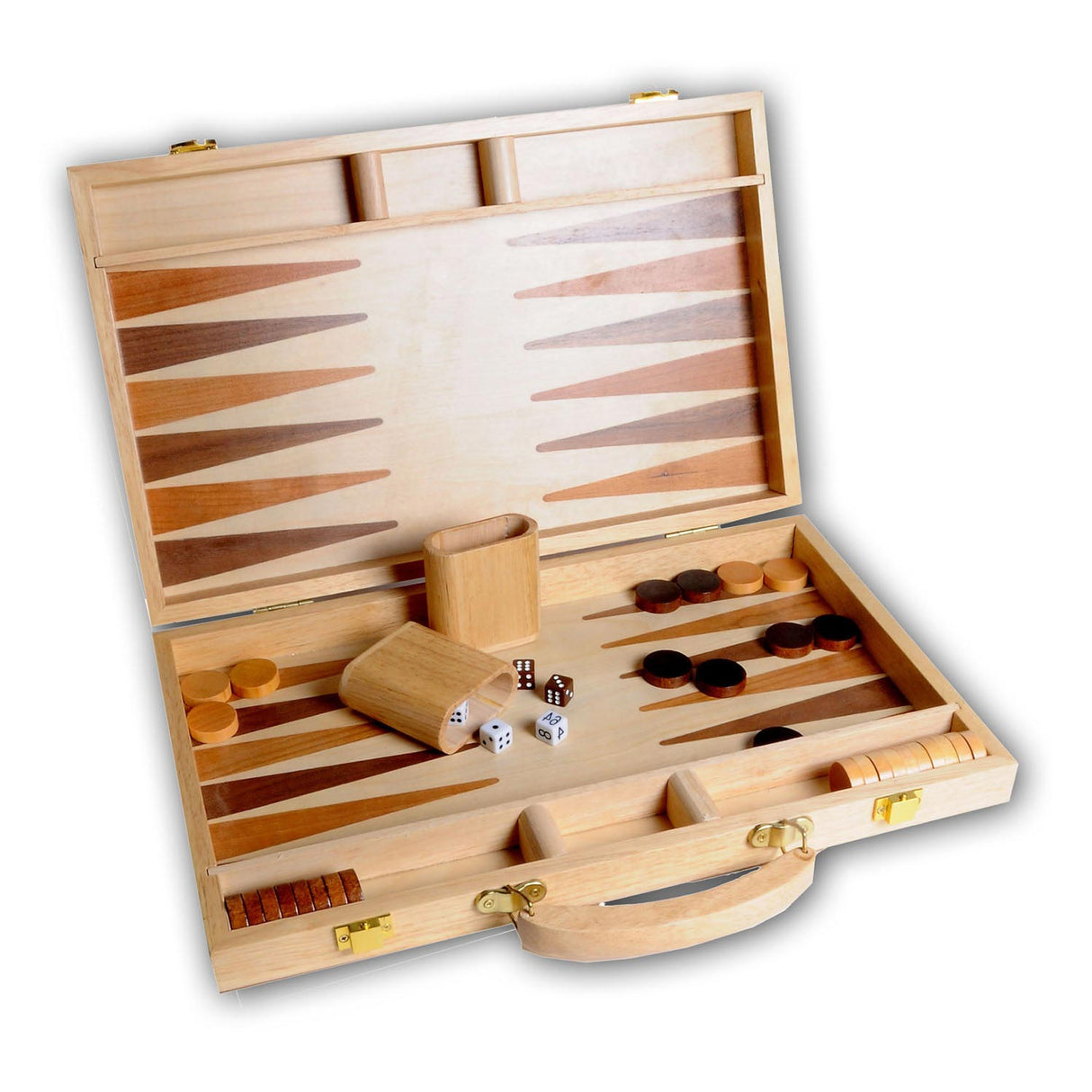 BackGammon Holzbrong 48 x 38 cm