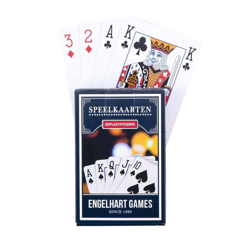 Playing cards Longfield plasticized